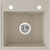 На фото Кухонная мойка Laveo Trzynastka бежевая (SGY_410T)