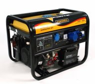На фото Генератор бензиновый Forte FG6500EA 5.0/5.5 кВт 4-х тактный автоматический запуск (44341)
