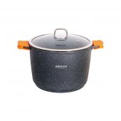 На фото Кастрюля Bohmann 24х17.5 см 5.7 л (BH 7351-24 MRB)