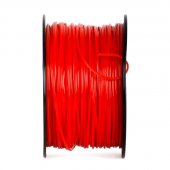 На фото Леска для триммеров и бензокос звезда 2.0 мм, бухта 245м, красная Intertool (DT-2271)