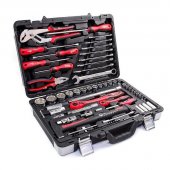 На фото Профессиональный Набор инструмента Intertool 1/2" & 1/4", 78ед (ET-7078)