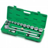 На фото Набор инструмента Toptul 3/4" 17ед. 6 граней (GCAI1701)
