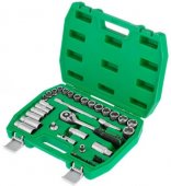 На фото Набор инструмента Intertool 39шт 3/8" (ET-6039SP)
