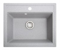 На фото Кухонная мойка Galati Patrat Seda (601) (10490)