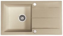 На фото Кухонная мойка Galati Quadro Piesok (301) (8679)
