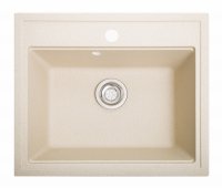 На фото Кухонная мойка Galati Patrat Avena (501) (10488)